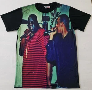Sneak Gallery Notorious BIG x Jay-Z T-Shirt Sz Large Vintage Rap Tee Hip Hop OOP - Picture 1 of 12