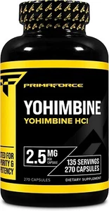 Primaforce Yohimbine HCl 2.5mg Premium Supplement 270 Vegetarian Capsules New - Picture 1 of 5