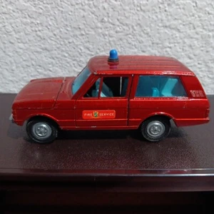 Dinky Toys 195 Range Rover 'Fire Service' Vehicle Red Unboxed Read - Picture 1 of 21