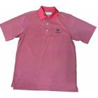 Donald Ross The Broardmoor Golf Club Men Pink White Stripped Size Small
