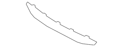 Rejilla superior genuina Nissan 62256-KB50A Foto 1 de 2