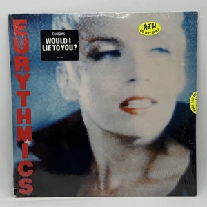 Eurythmics - Be Yourself Tonight - SEALED / NEW 1985 US 1st Press HYPE Sticker - Picture 1 of 2