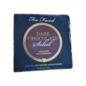 Too Faced longwear Matte Bronzer Compact - Dark Chocolate Soleil - Picture 1 of 1