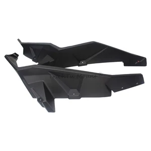 2X Black Rear Extended Fender Flares For Polaris RZR XP 1000 Ultimate/RZR Turbo - Picture 1 of 24