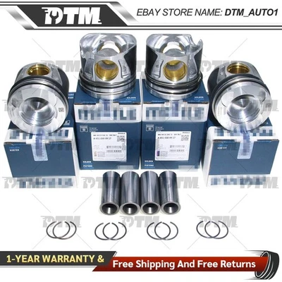 Комплект из 4 поршней STD для Mercedes-Benz W205 C220 W204 CDI Sprinter Vito OM651 2,1 л - Изображение 1 из 4