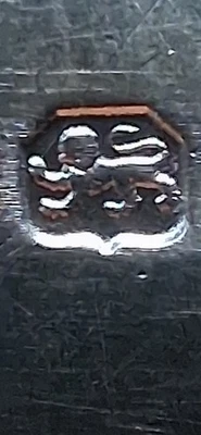 Early 19th Century Sterling Silver Serving Utesil  With The Rare Duty Hallmark - Image 1 of 4