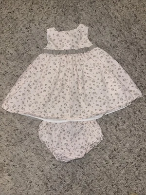 Pink Dress baby Girl 9 Months - Image 1 of 4