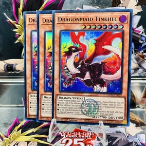 3x Yugioh Playset Dragonmaid Tinkhec BLMM-EN059 Ultra Rare 1st Ed Near Mint - Picture 1 of 1