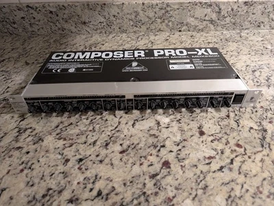 Behringer MDX2600 Composer Pro-XL 2-Channel Compressor Dynamics Processor - Image 1 of 4
