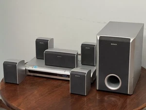 Vintage SONY Stereo Surround System HCD-DZ100 DVD Amplifier W/ 5 Speakers & Sub - Picture 1 of 24