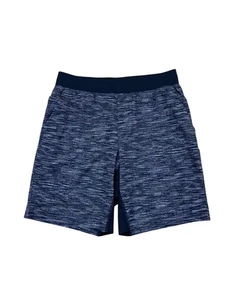 Pantalones cortos deportivos para hombre Lululemon negros blancos talla L - Imagen 1 de 4