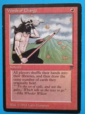 Magic the Gathering MTG Legends WINDS OF CHANGE LP/EX  1994 U NICE! - Image 1 of 4