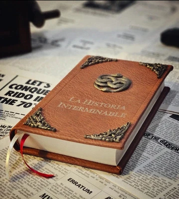 Replica del libro La Historia Interminable (Edición a dos tintas de los 80) - Imagen 1 de 4