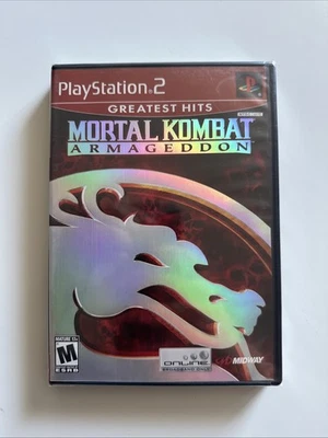 Mortal Kombat Armageddon Playstation 2/PS2 NUEVO Sellado de Fábrica Gran Éxito Foto 1 de 3