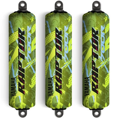 Acid Green Shock Covers for Yamaha Raptor YFM 700 New Model [2025] - Image 1 of 4