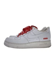 Nike sneakers basse AIR FORCE 1 bianche CU9225-100 WHT usate - Foto 1 di 5