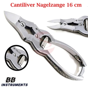 Diabetiker dicke Nägel Nagelzange extra kräftig doppelte Übersetzung Eckenzange  - Bild 1 von 3