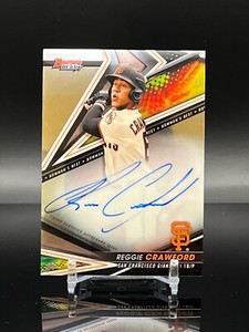 2022 Bowman's Best Baseball RC AUTO Reggie Crawford #B22-RC San Francisco Giants