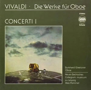 VIVALDI 6 Oboe Concertos GLAETZNER POMMER Eterna 729178 LP 1985-86 Digital Rec. - Picture 1 of 3