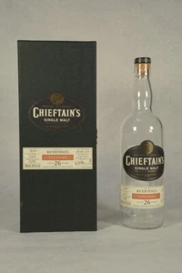 Whisky escocés JH1759 Chieftains, Benrinnes 26 años, botella vacía y caja - Imagen 1 de 2