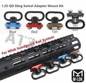 1.25''inch Standard QD Sling Swivel Adapter Rail Mount Kit(QD Swivel Included) - Picture 1 of 13