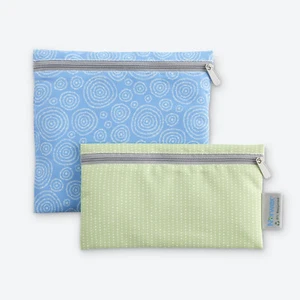 Norwex Reusable Food Storage Bags 1 large and 1 small see pictures - Picture 1 of 2