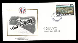 FDC-1655** ASCENSION ISLAND **1976 COMMEMORATING "AMERICAN BI-CENTENNIAL" FDC - Picture 1 of 2