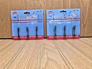 Model Power HO Rail Scene Handcrafted Brass Street Limited Lamp Post Handcrafted - Picture 1 of 3