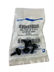 4-pack of Genuine Ford OEM Grille Screws Bolts W705134-S900 - Foto 1 di 3