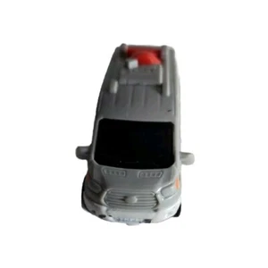 Silver Matchbox MBX Service '14 Ford Transit El Segundo News Van - Picture 1 of 8