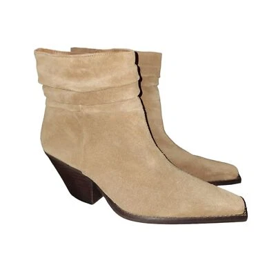 Vince Camuto новый без ЯРЛЫКОВ Nerlinji свет коньяк коричневый замши ботинок размер 9,5 - Изображение 1 из 4