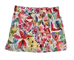 Rip Skirt Hawaii Tropical Floral Wrap Mini Skirt Women’s Size M - Picture 1 of 6