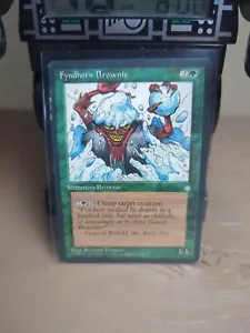 MTG / Magic: The Gathering - Ice Age - Fyndhorn Brownie - Illus. Richard Thomas - Picture 1 of 5