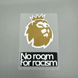 2023/26 Premier League No room for racism Jersey Sleeve Player Size Badge Patch - Picture 1 of 2