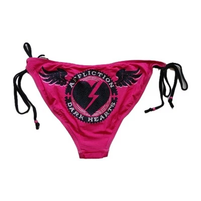 Sinful Affliction 女式心形螺栓比基尼底部 L — 第 1/2 张图片