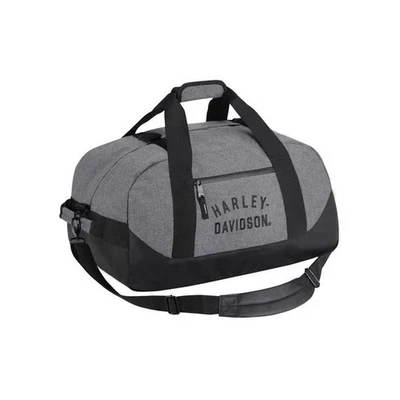 Bolso/mochila de lona convertible Harley-Davidson Rugged Twill 21" - gris jaspeado Foto 1 de 4