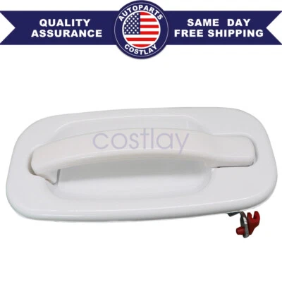 Manija de puerta blanca olímpica delantera derecha para Chevrolet Tahoe LS 4,8 L 2000 Foto 1 de 4