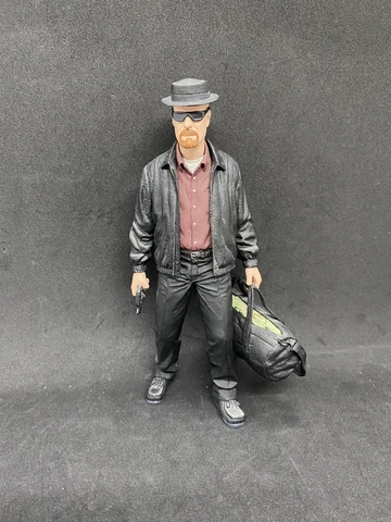 2013 MEZCO BREAKING BAD HEISENBERG WALTER WHITE Loose With All Accessories!!! Cover