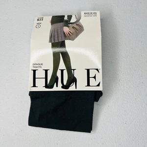 HUE Cobblestone Gray Opaque Tights Womens 1 Pair New Size 1 - Picture 1 of 2