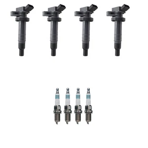 Hitachi 4 Ignition Coil 4 Denso Iridium Power Spark Plugs Kit For MR2 Spyder 1.8 - Picture 1 of 1