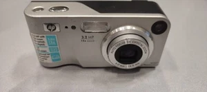 HP Photosmart M307 3.2 Mp Digital Kamera 3X Optisch Zoom Nicht Aktiv Für Teile - Bild 1 von 9