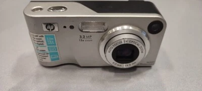 HP Photosmart M307 3.2 Mp Digital Kamera 3X Optisch Zoom Nicht Aktiv Für Teile - Bild 1 von 4