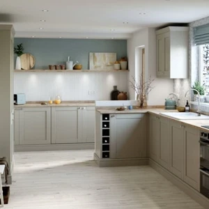 Howdens Discontinued Fairford Pebble Kitchen Range - Picture 1 of 8