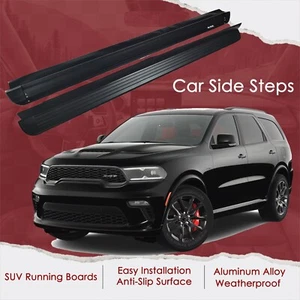 Estriberas laterales de 2 piezas para Dodge Durango 2018-2024 barras Nerf laterales - Imagen 1 de 6