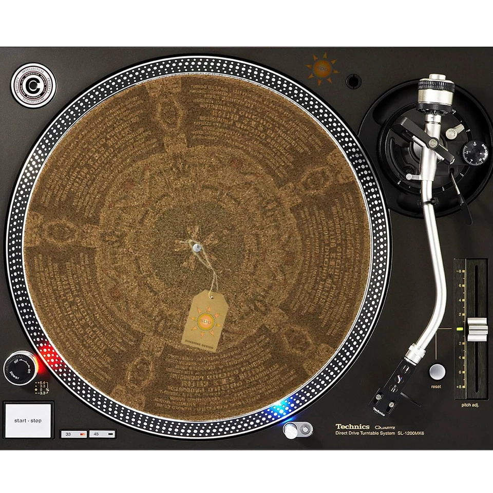 Space Rocket CORK Slipmat Tocadiscos 12" para DJ Vinilo LP Audiophile Foto 1 de 1
