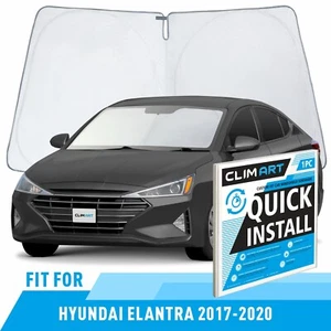 Front Auto Windshield Cover Car Windshield Sun Shade for 17-20 Hyundai Elantra - Picture 1 of 8