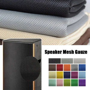 1m Speaker Grill Mesh Fabric Cloth Dustproof Stereo Grille Radio Audio Fabric