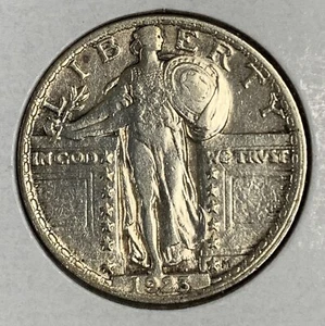 1923 Standing Liberty Quarter, AU (8995) - Picture 1 of 2