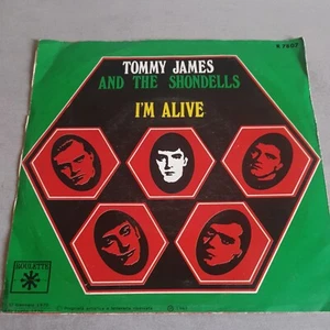 Tommy James and The Shondells I'M Alive Cristal Blue Persuasion 45 Italy 1969 - Picture 1 of 4