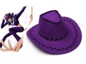 Cosplay Western Nico Robin Cowboy Hat Cap Japanese Anime Carnival Costume